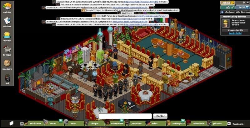 [Fritschou] Raid réalisé sur la Habbo mafia avec le Régiment F ! Raid111