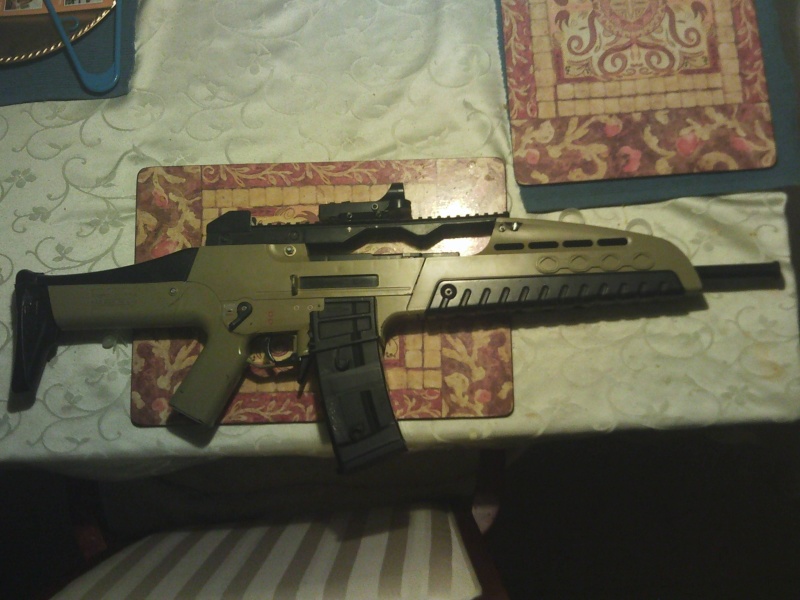 XM8 with HFC special forces M9 gbb for sale. 110