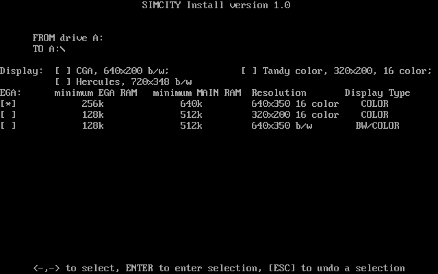 EGA "compatible PC" Vs AtariST/Amiga/Archi... Instal10