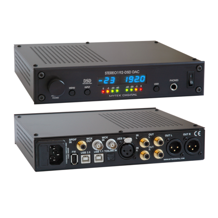 Mytek stereo192-DSD-DAC Mytekd10