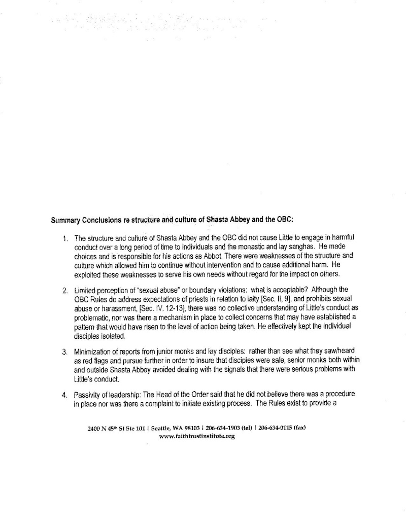 FTI Report Summary and 2011 Conclave Statement - Page 2 Summar14