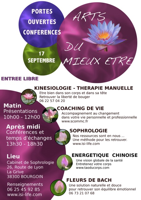 Journée du Mieux Etre à Bourgoin Jallieu le 17 septembre Portes10