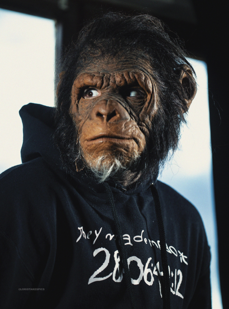 Collection n°236 : GLORIOUS Planet of the Apes 2001 Screen used masks 03/11 - Page 28 Wornch10