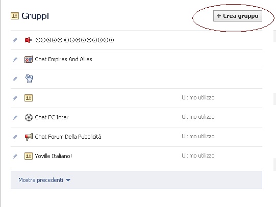 Come creare un gruppo su Facebook Gruppo10