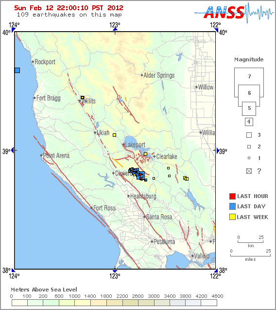 California/West Coast Seismic Activity Info/Logs 123-3913