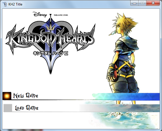 Kingdom Hearts II Title (ver. VX) Vsshot10