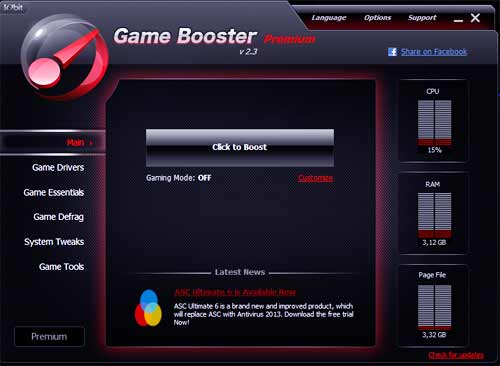 Game Booster v.3.4 Unbena17
