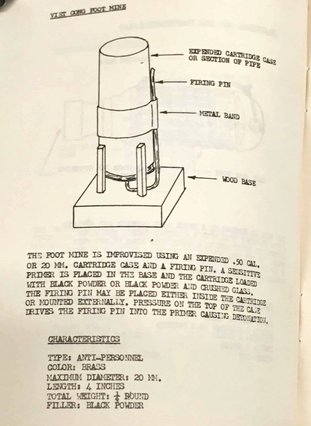 Les pièges en bambou Vietcong (Booby traps) partie 2 C3b09810