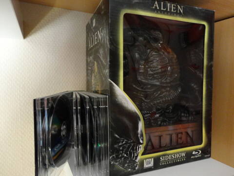 Coffret collector intégrale Alien édition limitée figurine Oeuf eggs