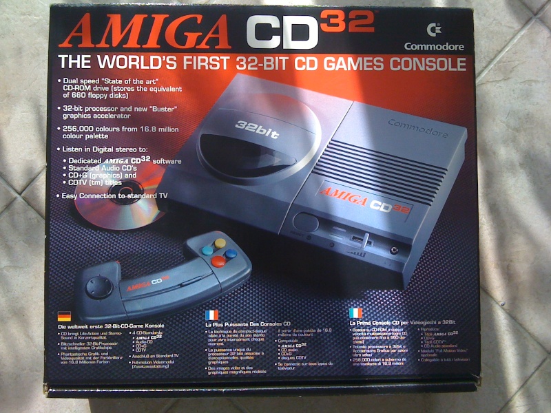 [Trouvé] mes recherches consoles 2012 : Amiga CD32 12050910