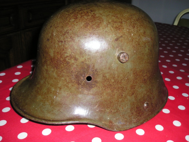 presentation d'un casque trouvé dans un vide grenier Cuiras20