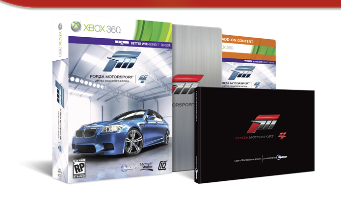 Forza 4 collector's edition includes 25 cars Fm4-lc10