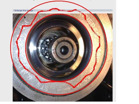 Rear Main Seal removal K100RS