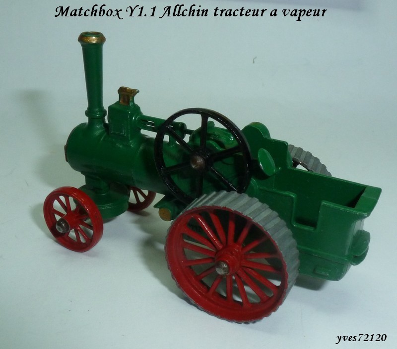 Y 01.1 ALLCHIN Tracteur à vapeur Match312