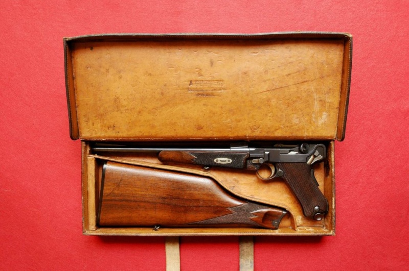 Carabine Luger modèle 1902 en 7,65 parabellum n° 23713, 8ème catégorie. Carabi25