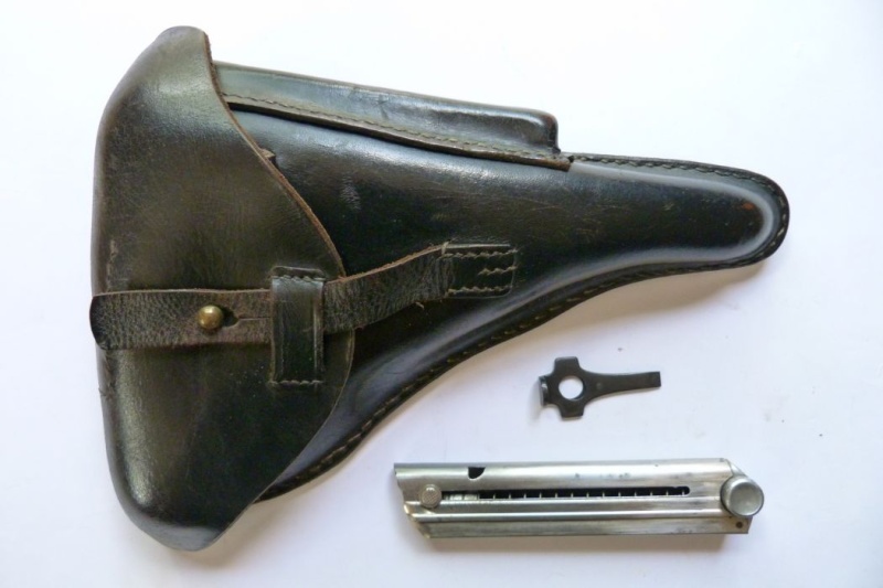 Les étuis des Luger commerciaux allemands, à canon de 10 et 12 cm, de 1900 à 1945. Holste81