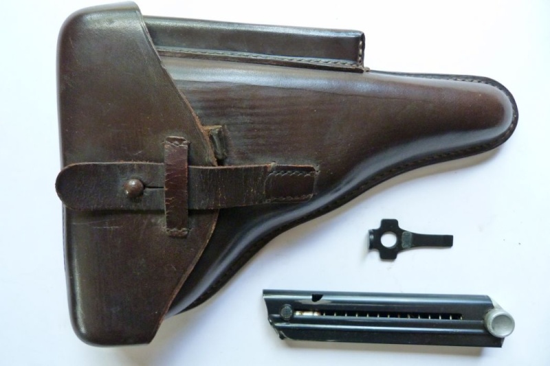 Les étuis des Luger commerciaux allemands, à canon de 10 et 12 cm, de 1900 à 1945. Holste86