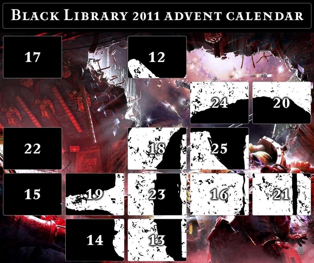 Black Library Advent Calendar 2011 - Page 5 Calend16