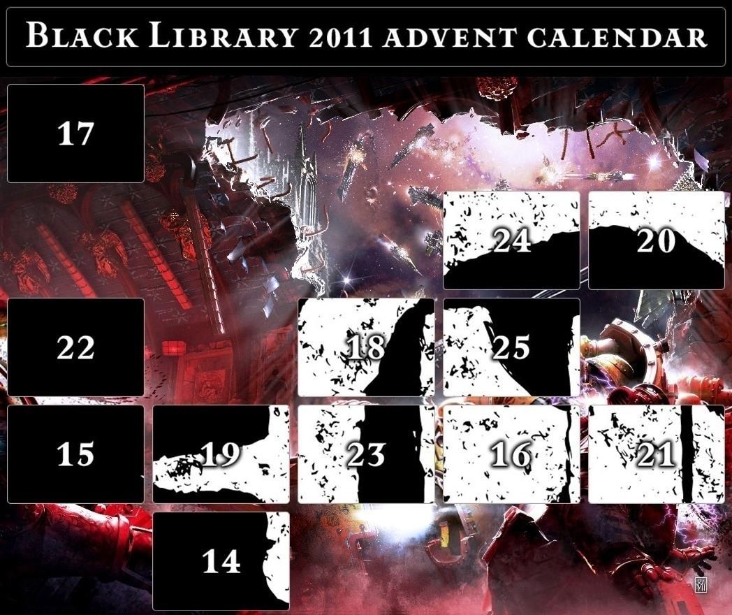 Black Library Advent Calendar 2011 - Page 6 Calend18