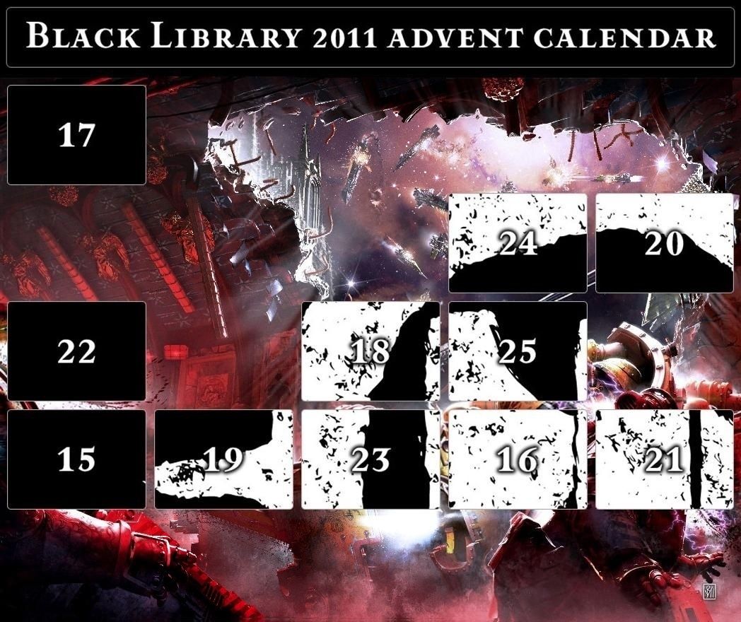 Black Library Advent Calendar 2011 - Page 6 Calend19