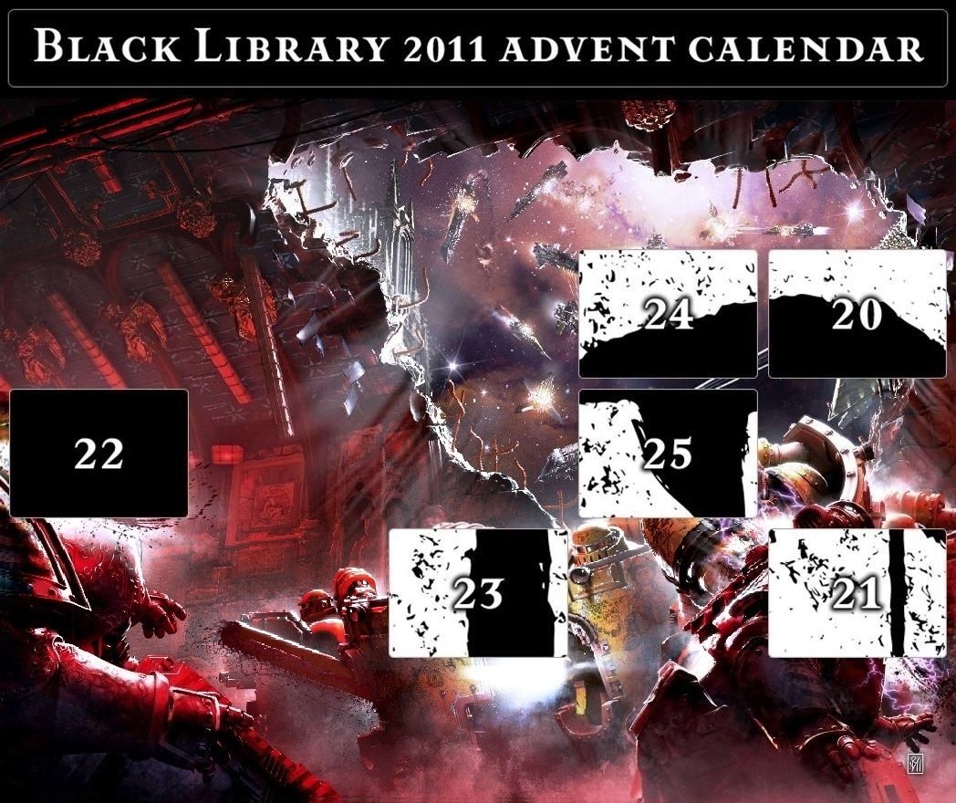 Black Library Advent Calendar 2011 - Page 8 Calend24