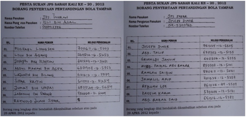 Sukan Bola Tampar di JPS Ranau - SUKAN DWI TAHUNAN KELAB SUKAN DAN HIBURAN (KSH) JPS SABAH KE-20 635