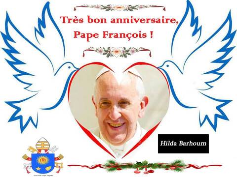 Tres Bon Anniversaire Cher Pape Francois Ans Tres Bon Anniversaire Cher Pape Francois Ans