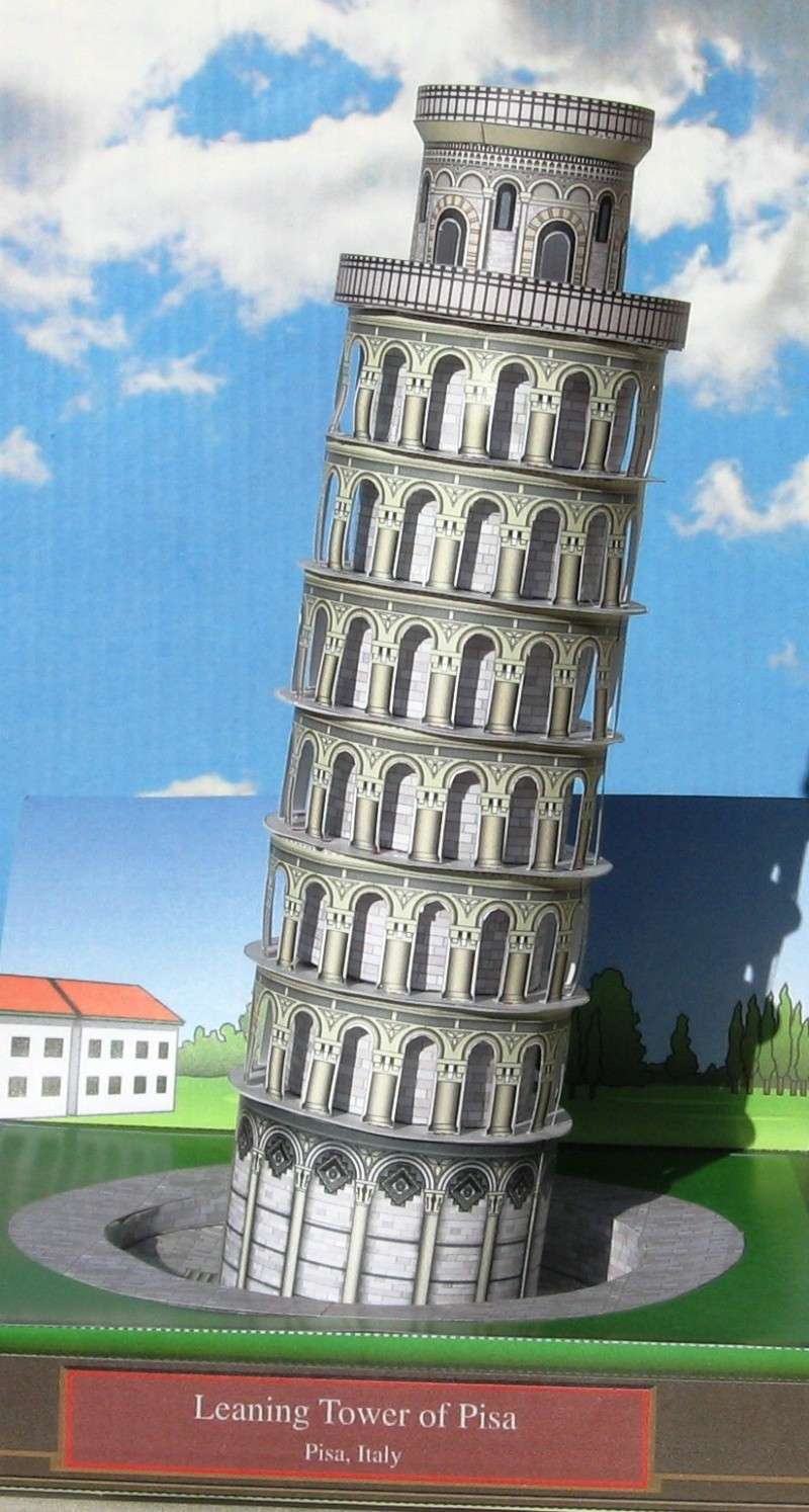 Schiefer Turm von Pisa ,Canon Modell Pisa310