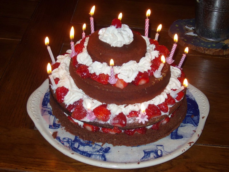 Gateau anniversaire Dix and