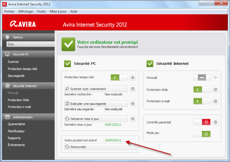 برنامج افيرا Avira Internet Security 2012 + سيريال التفعيل حتى 2013 B19ea510