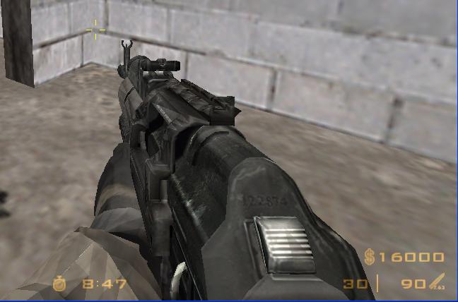 My gun in CS 1.6 is bugged tho but in the Model viewer looks right Bug111