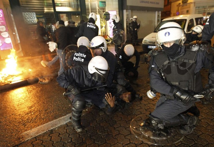 LES CONGOLAIS EN COLERE A BRUXELLES (photos) Bru1010