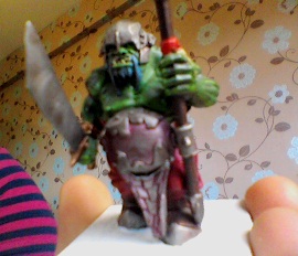 A mishmosh of Orkses and various things the missus has done! Ogre10