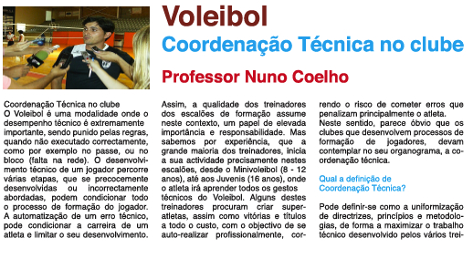 Prof. Nuno Coelho - Coordenação técnica no clube. Nuno_c10