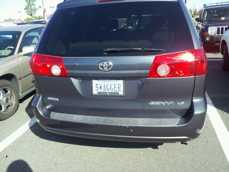 Funny license plates Swag10