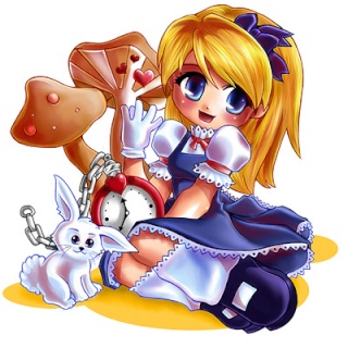 [Images] "Disney Chibis" Alice_10