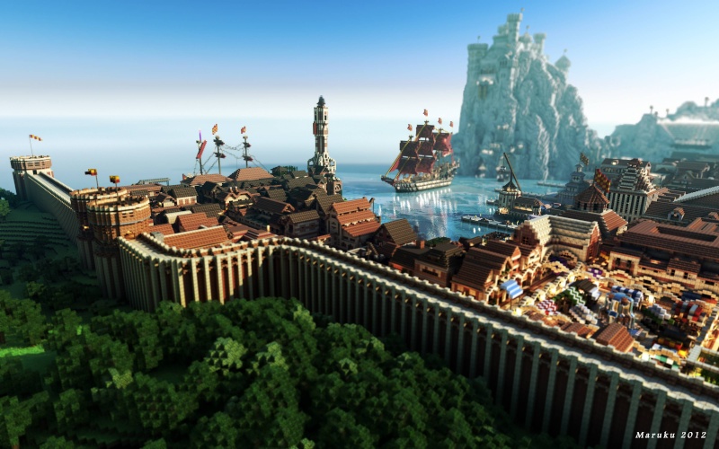 Game of Thrones in Minecraft Minecr14