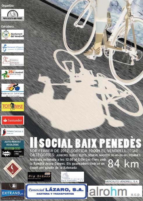 II Gran Premi Social Baix Penedès. Poster10