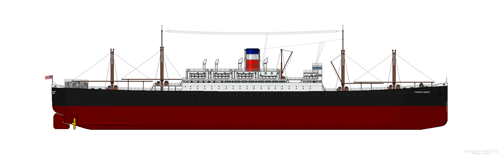 Belgian Shipping : SOMARAN Société Maritime Anversoise 1940 Presid10