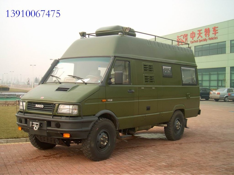 Iveco 4x4 camper Green_10