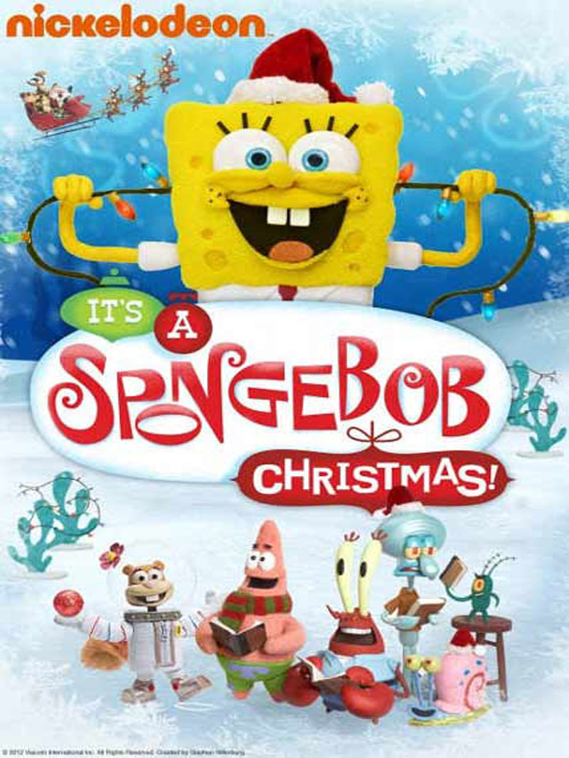حصريا فيلم الاينميش العائلي الرهيب Its A SpongeBob Christmas 2012 DVDRIP مترجم على اكثر من سيرفير Poste139