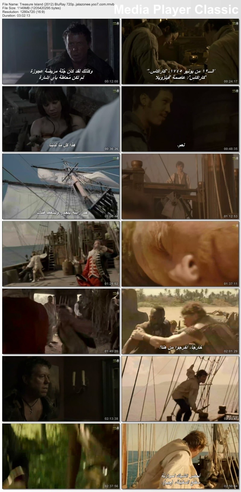 حصريا فيلك الاكشن والمغامرة والقراصنة الرهيب جدا Treasure Island (2012) BluRay 720p مترجم على اكثر  من سيرفير باعلى جودة بلوري Treasu10