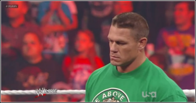 John Cena WWE Raw 4/23/12 Edge21