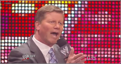 John Laurinaitis (entrance Brock Lesnar) WWE Raw 4/23/12 Raw32