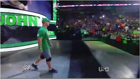 John Cena speech Vs. Brock Lesnar Segme112
