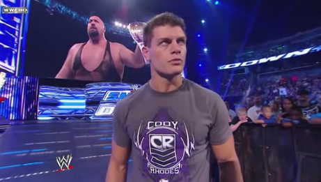 Cody Rhodes qui part contre le Big Show Segmen62