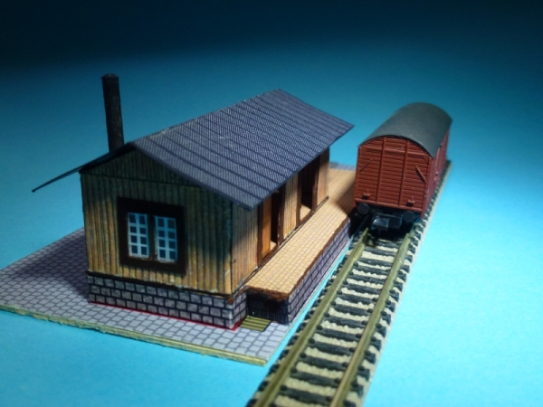 Kartonmodelle (Gebäude) für Modelleisenbahn  Gaters11