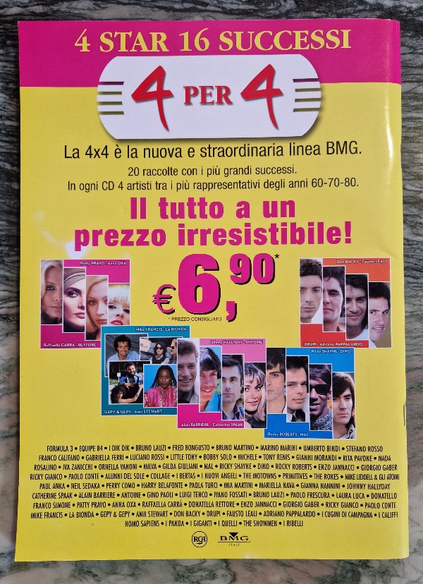 #### QUELQUES CD D'ITALIE #### 20230119