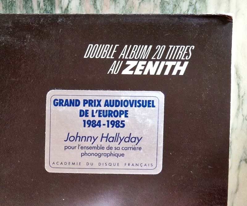 #### JOHNNY AU ZÉNITH - GRAND PRIX AUDIOVISUEL DE L'EUROPE 1984 - 1985 #### 20230623
