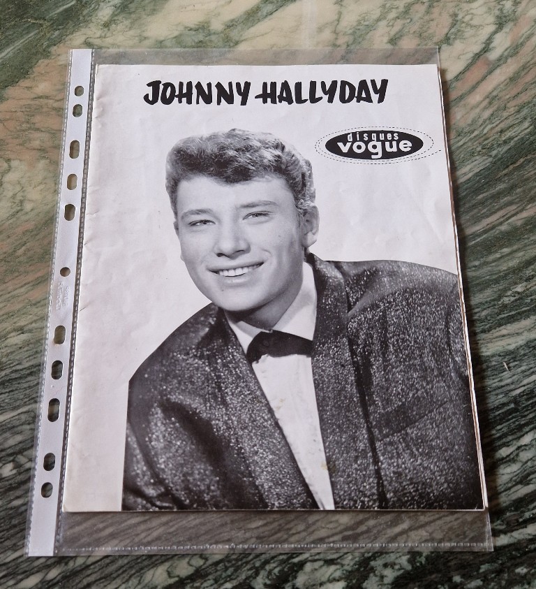 #### JOHNNY HALLYDAY PROGRAMME - RARETÉ VOGUE  (1961) #### 20230830